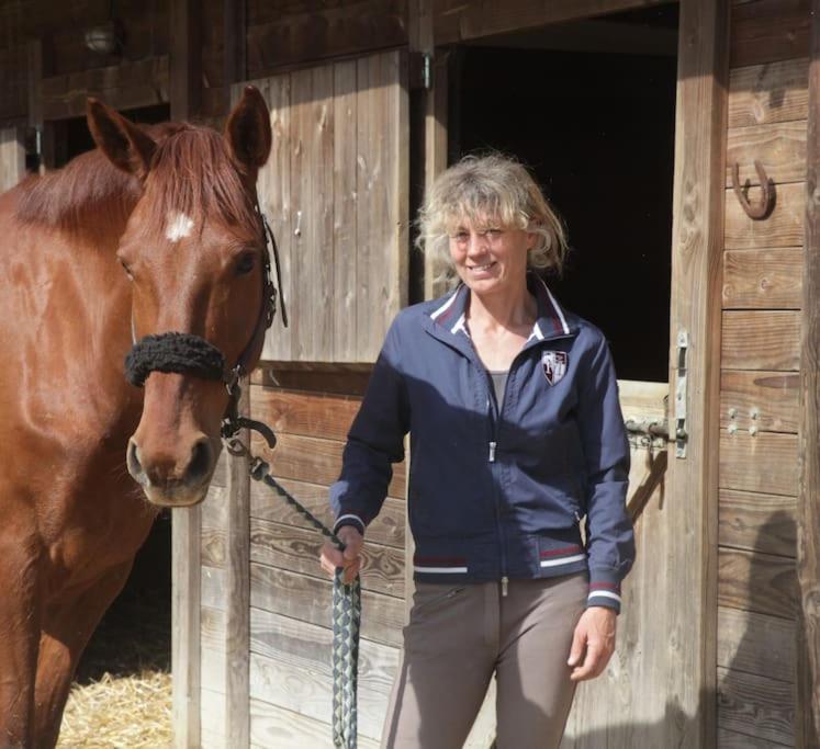 Serenite A La Ferme Equestre Lempzours Buitenkant foto